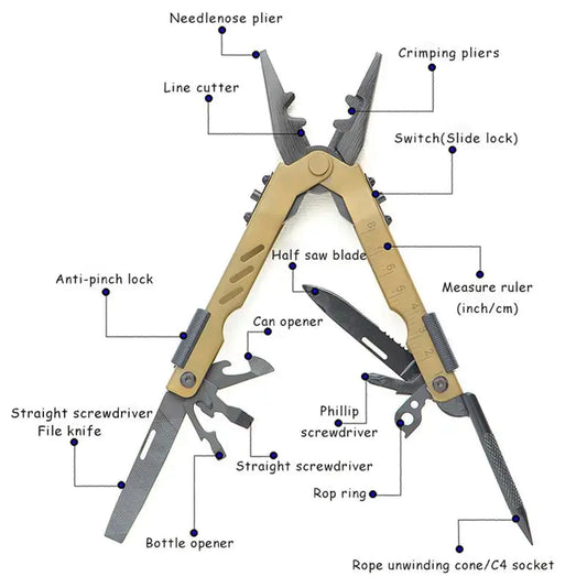 Stainless Adventure Pliers