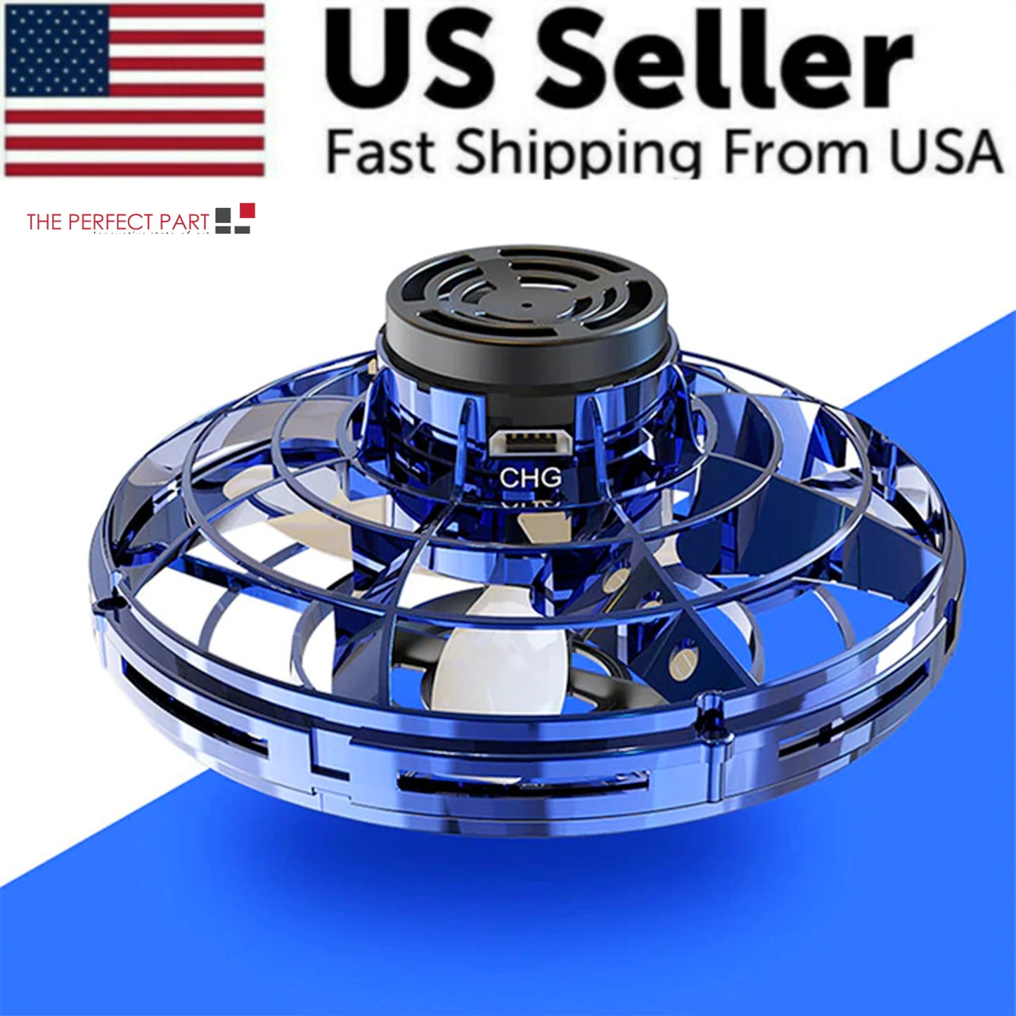 Hovering Fidget Spinner LED Drone