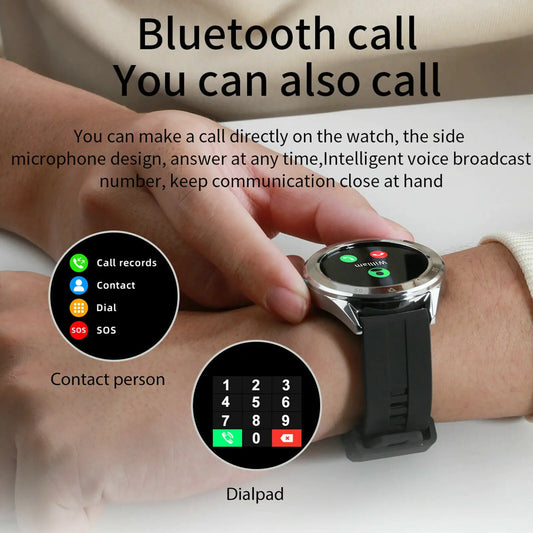 Smart Heart Tracker Watch - Waterproof Bluetooth for IOS & Android