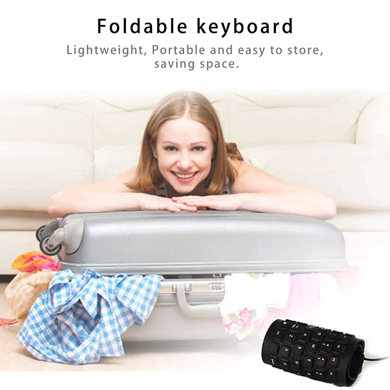FlexiRoll Waterproof USB Keyboard