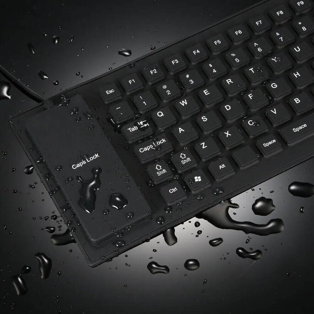 FlexiRoll Waterproof USB Keyboard