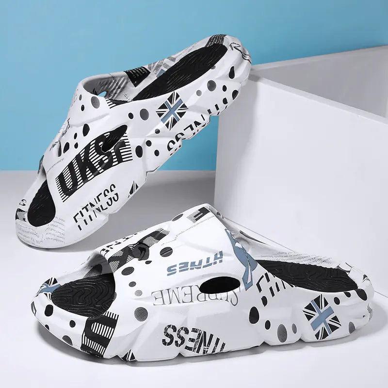 Men's Summer Beach Platform Flip-Flops