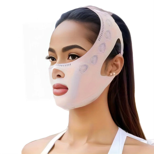 V-Line Chin Lifting Strap - Cheek Sculpting Band - Women's Facial Slimming Gear