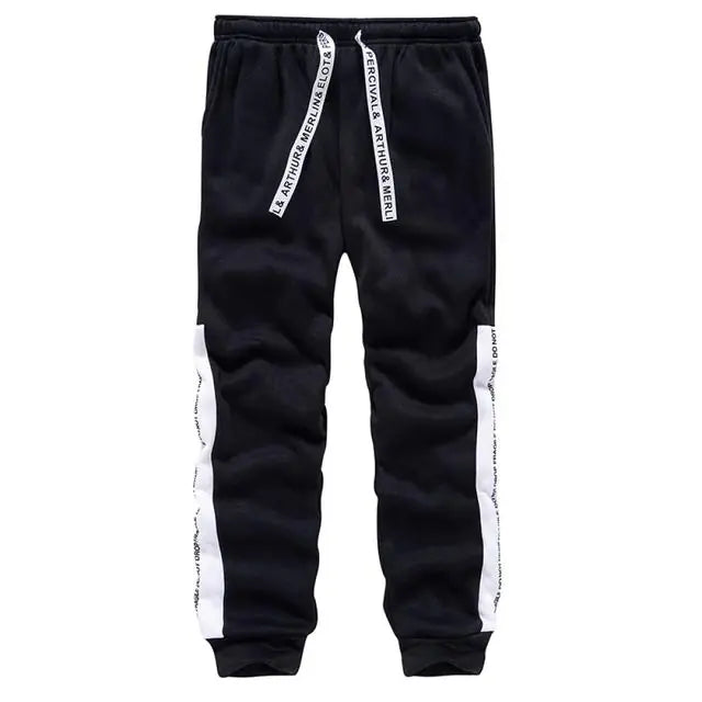 Men's Hooded Tracksuit Set for Autumn Winter Wear
