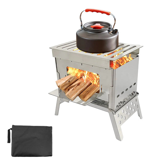 TrailFlame Mini Wood Stove with Carry Bag