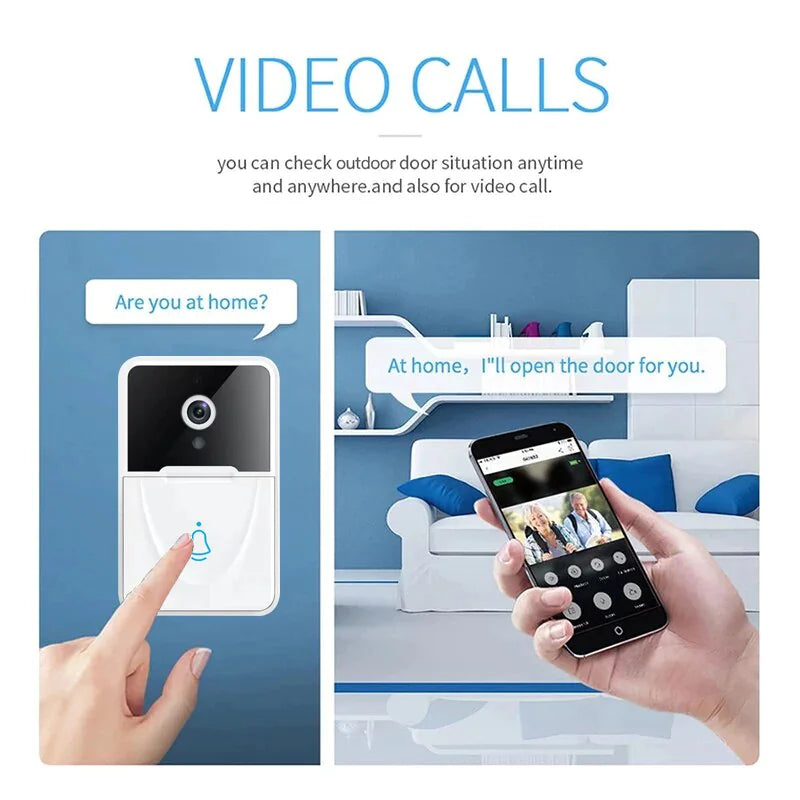 Smart WiFi Video Doorbell Intercom