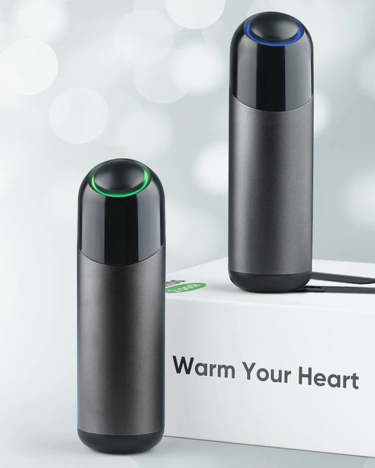 Dual 8000mAh USB-C Hand Warmers - Compact Portable Heat for Outdoor Activities