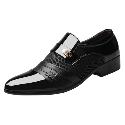 Men's Stylish Leather Flexi-Formal Shoes