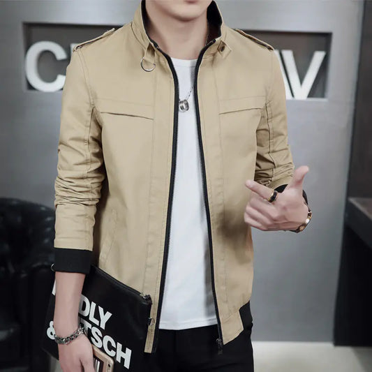Stylish Men's Casual Jacket for Autumn Wear