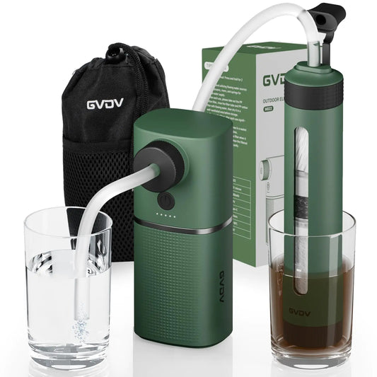 GVDV UltraPure 0.01 Micron 6-Stage Portable Water Filter