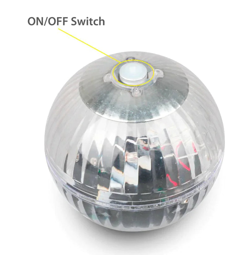 Solar LED Pond Light with RGB Rotation