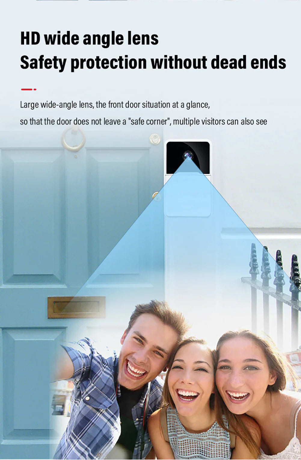 Smart WiFi Video Doorbell Intercom