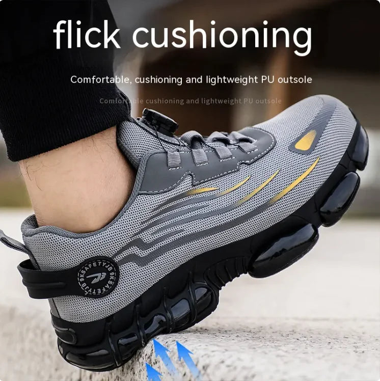 Men's Easy Slip-On Safety Sneakers