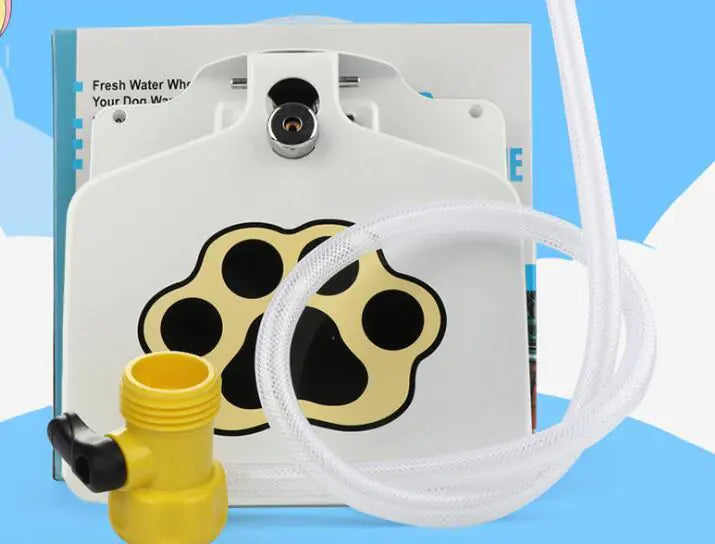 Paw-Activated Dog Water Fountain