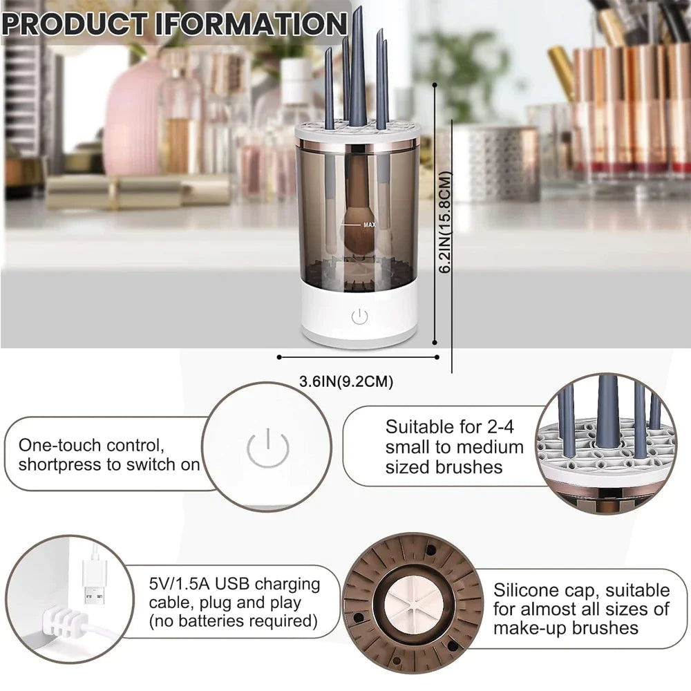 Swift Makeup Brush Cleaner Machine