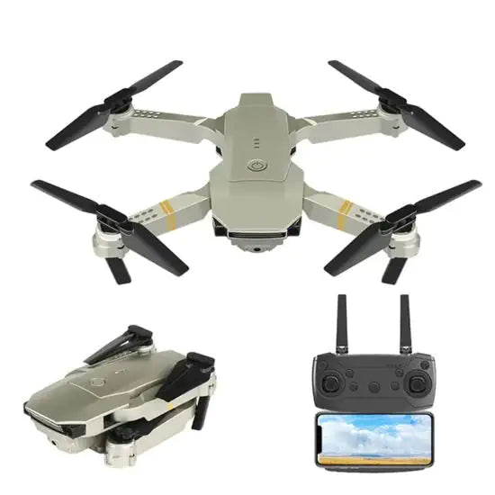 4K HD Dual-Cam Foldable Drone with WiFi FPV