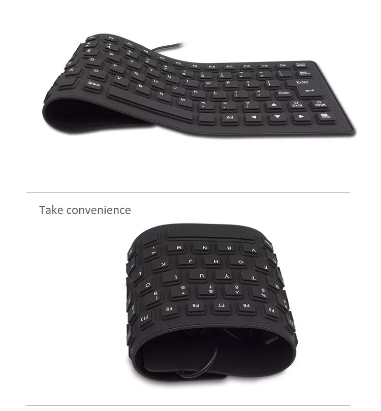 FlexiRoll Waterproof USB Keyboard