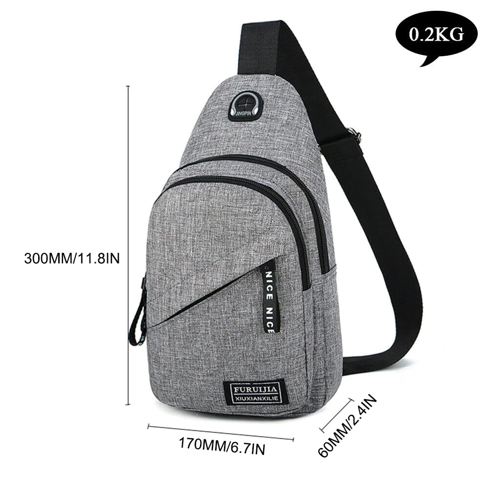 Unisex Crossbody Sling & Shoulder Bag