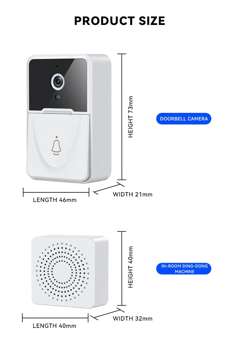 Smart WiFi Video Doorbell Intercom