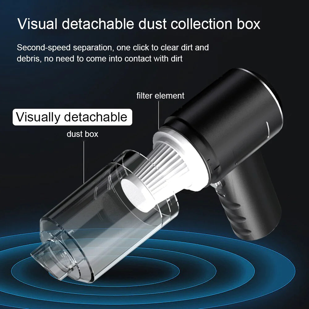 120W Portable Cordless Vacuum Cleaner
