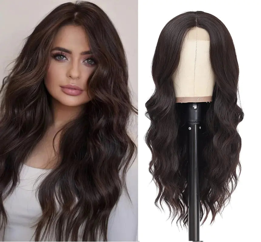 "Slay" Big Wave Curly Lace Wig