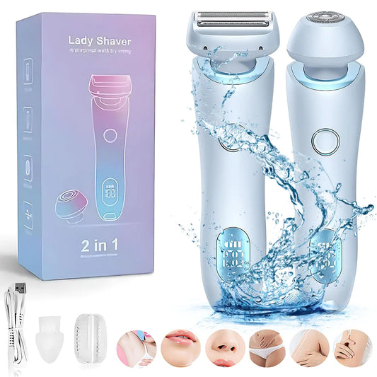 Dusk Razor Silk Glide 3.0 - Waterproof Multifunctional Shaver for Women