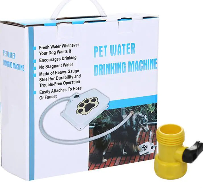 Paw-Activated Dog Water Fountain