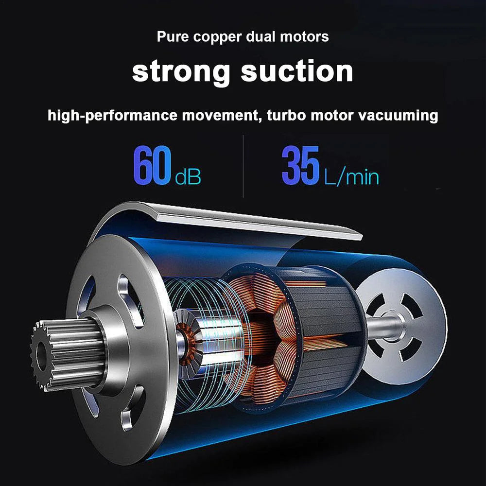 120W Portable Cordless Vacuum Cleaner