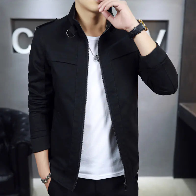 Stylish Men's Casual Jacket for Autumn Wear