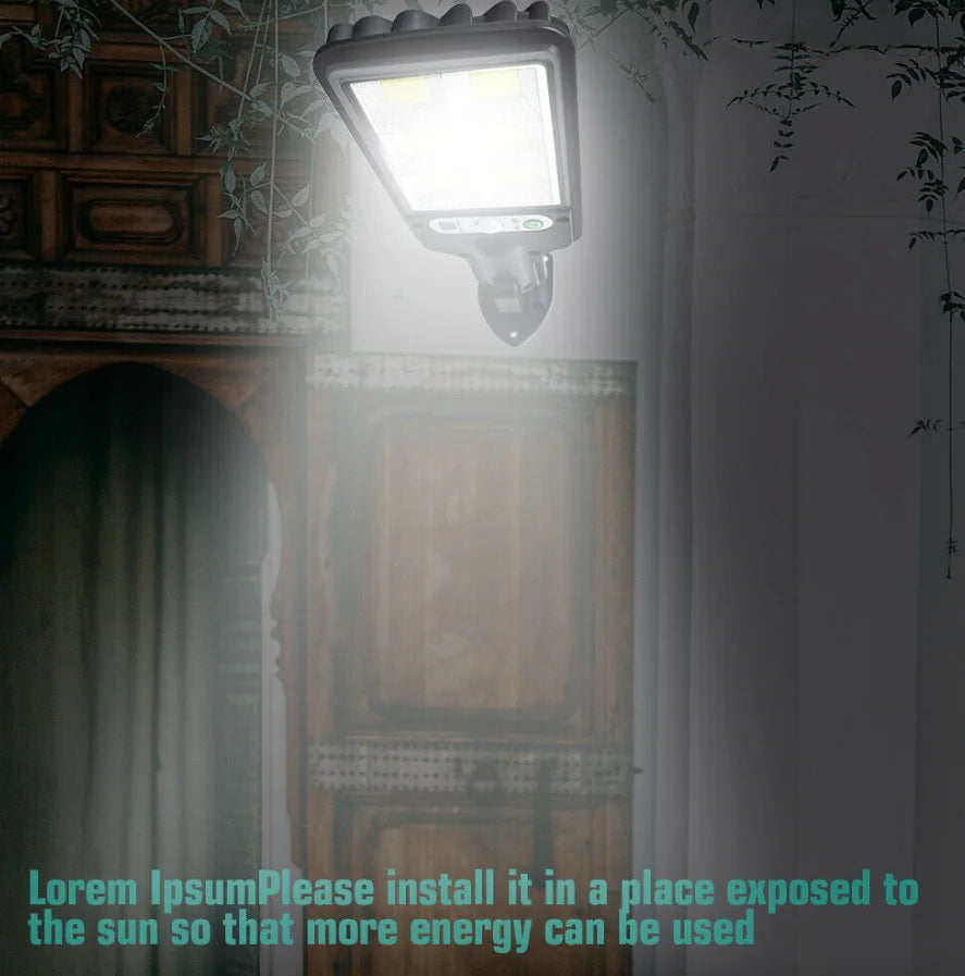 SolarGuard 600W LED Motion Sensor Wall Light