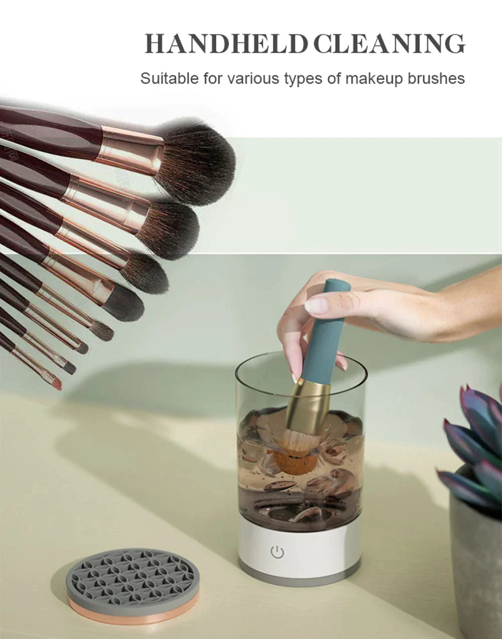 Swift Makeup Brush Cleaner Machine