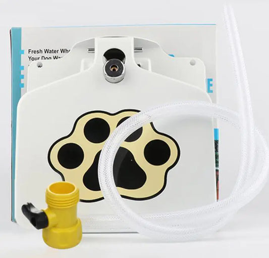 Paw-Activated Dog Water Fountain