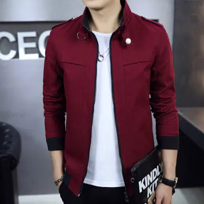 Stylish Men's Casual Jacket for Autumn Wear