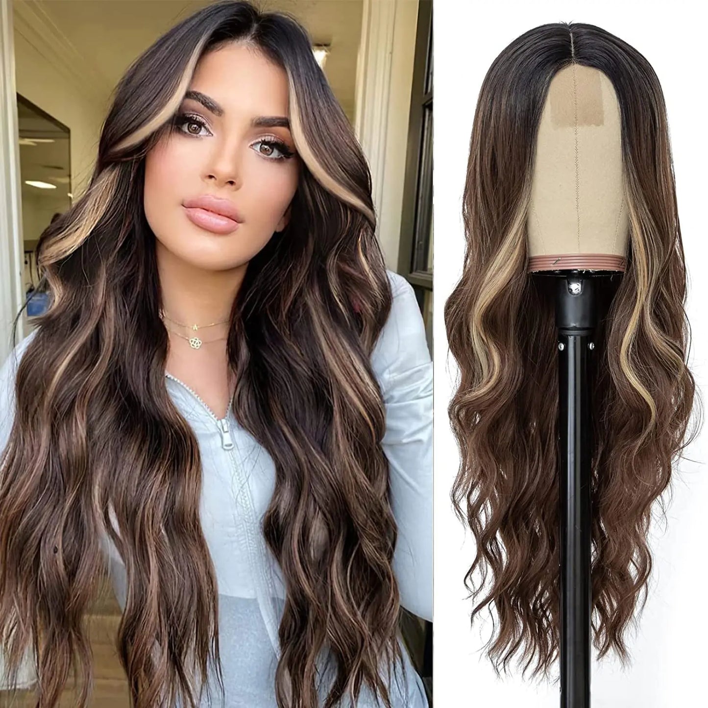 "Slay" Big Wave Curly Lace Wig