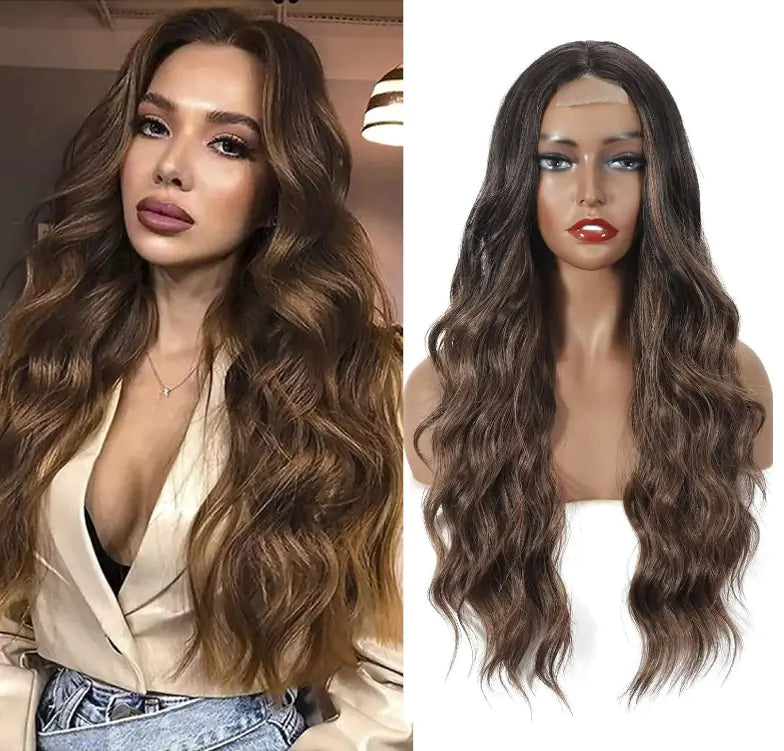 "Slay" Big Wave Curly Lace Wig