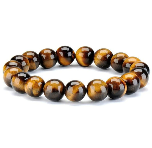 Tiger Eye Strength Bracelet 10mm