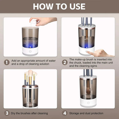 Swift Makeup Brush Cleaner Machine