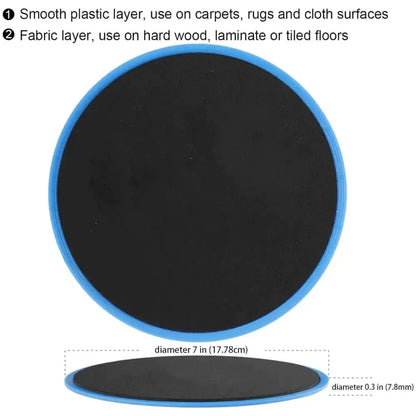 Core Exercise Sliders Set of 2