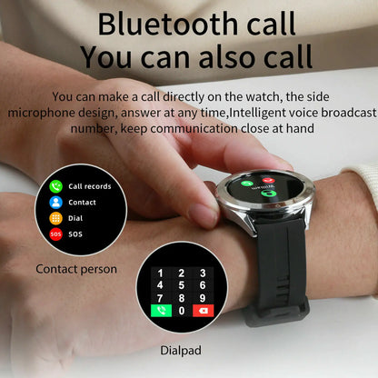 Smart Heart Tracker Watch - Waterproof Bluetooth for IOS & Android