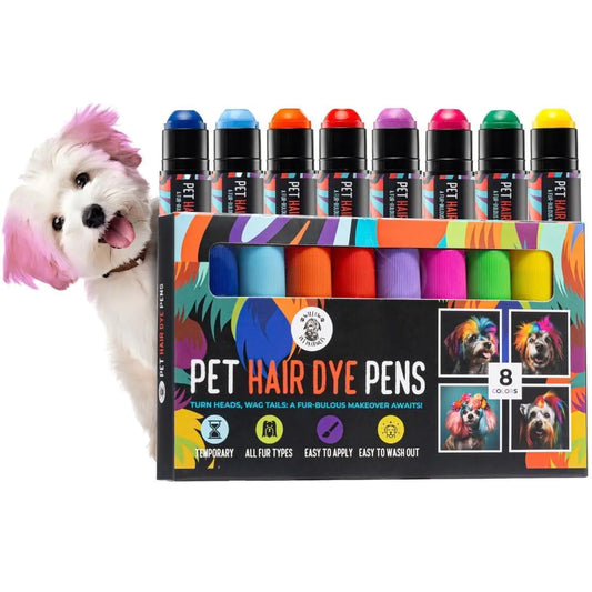 8-Pack Pet-Safe Color Dye Pens - Kool Thingz