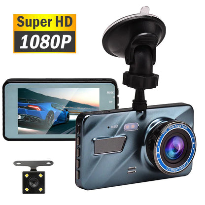 UltraVision Dual Lens DashCam 1080P 4" - Kool Thingz