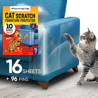 Clear Cat Scratch Shield for Sofas - Kool Thingz