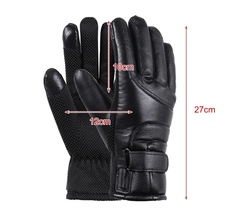 USB Heated Skiing Gloves - Thermal Winter Gear