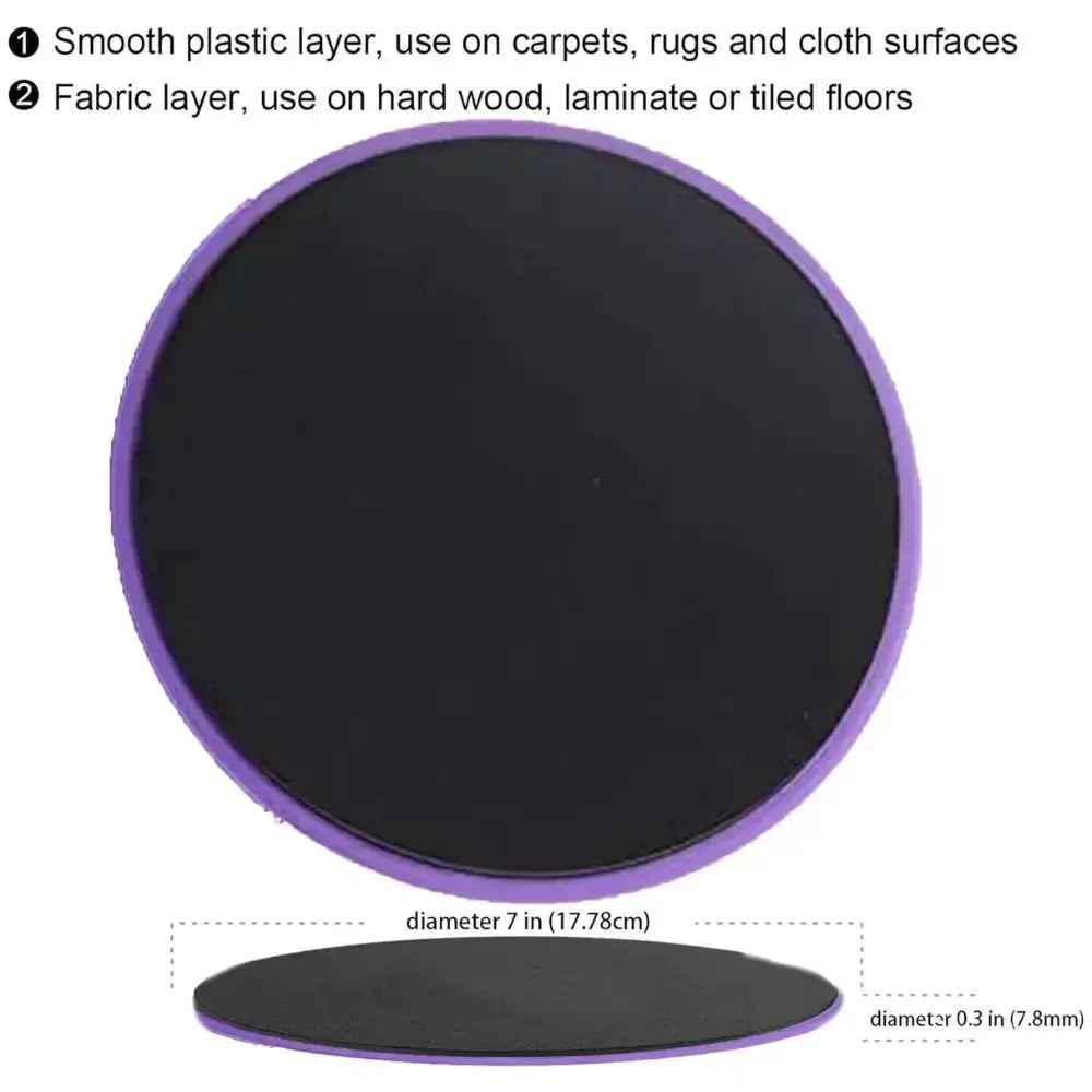 Core Exercise Sliders Set of 2