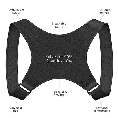 Ergonomic Back & Shoulder Support Brace