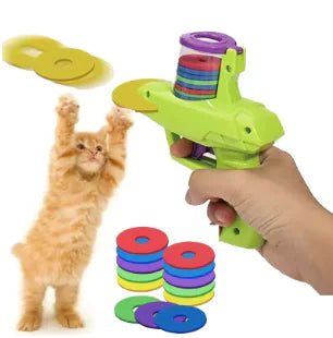 Cat Chase Foam Disc Launcher - Kool Thingz
