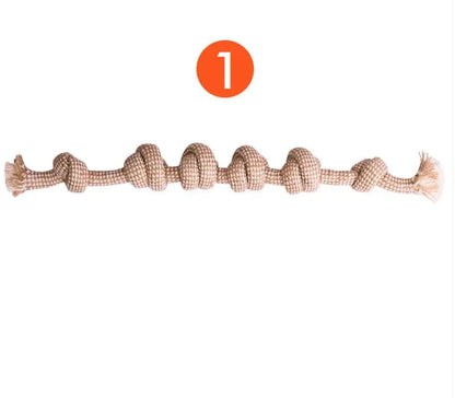 Cotton Hemp Dog Toy Set - Kool Thingz