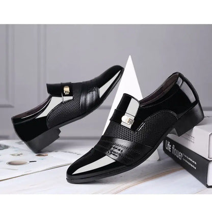 Men's Stylish Leather Flexi-Formal Shoes