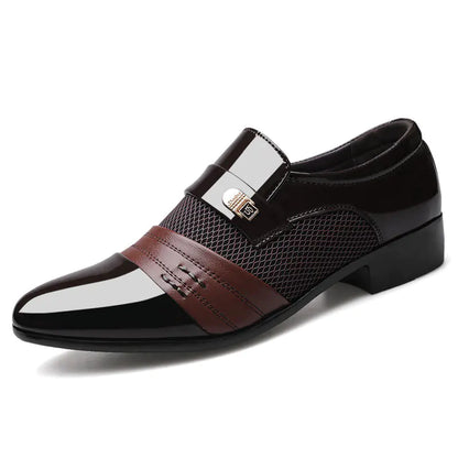 Men's Stylish Leather Flexi-Formal Shoes