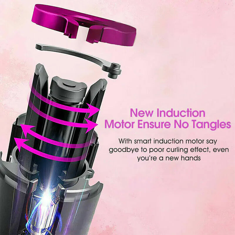 Ceramic Wireless Curling Iron Auto-LCD USA - Kool Thingz